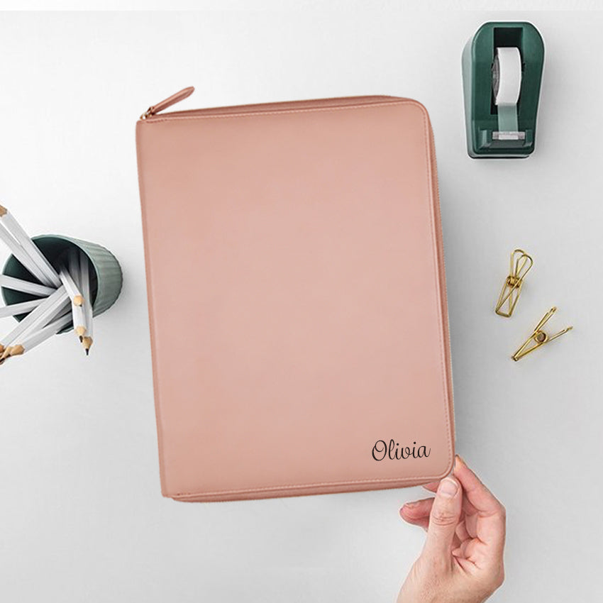 A4 Vegan Leather Compendium