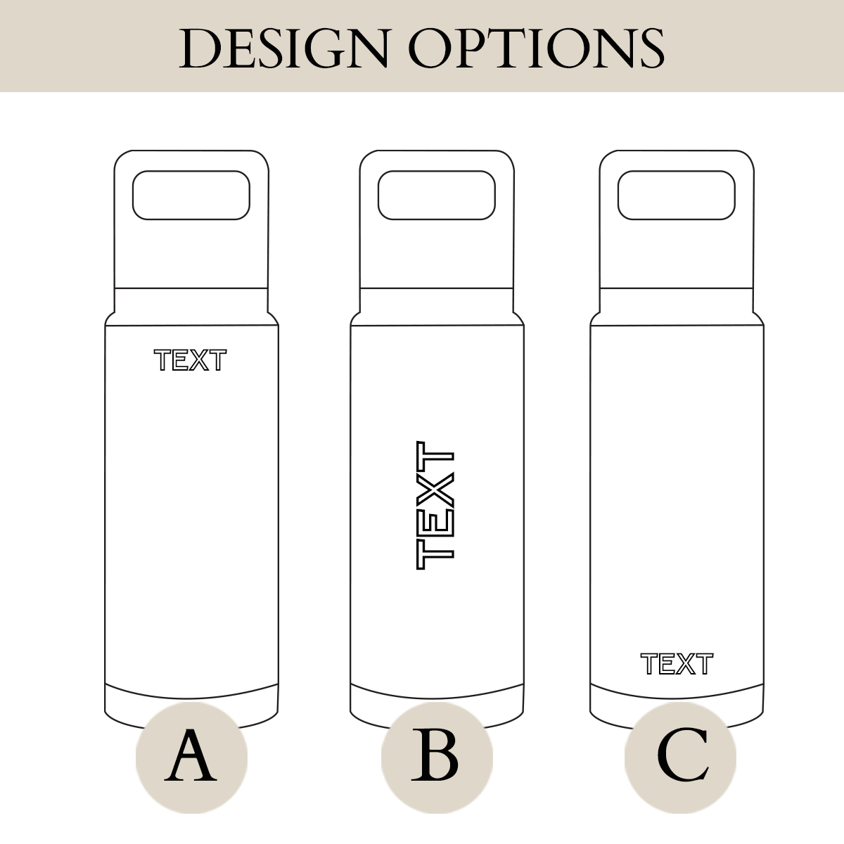 Drink Bottle Personalised 800mL