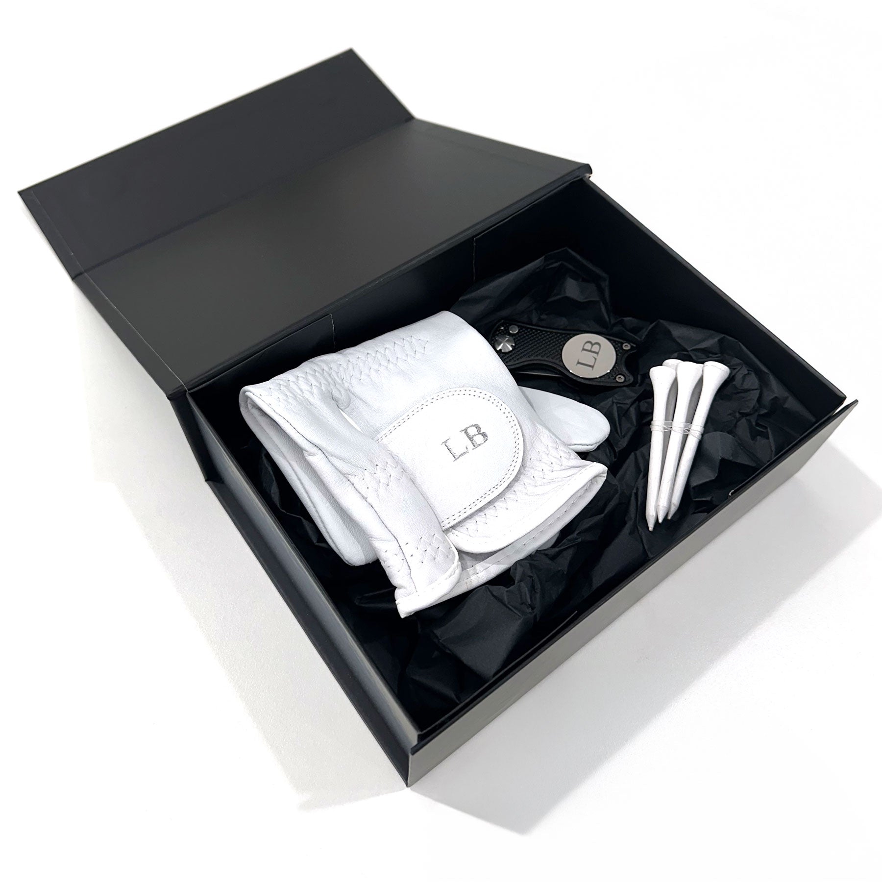 Personalised Golf Glove Gift Set