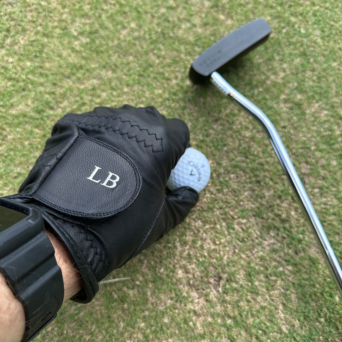 Personalised Golf Glove Gift Set