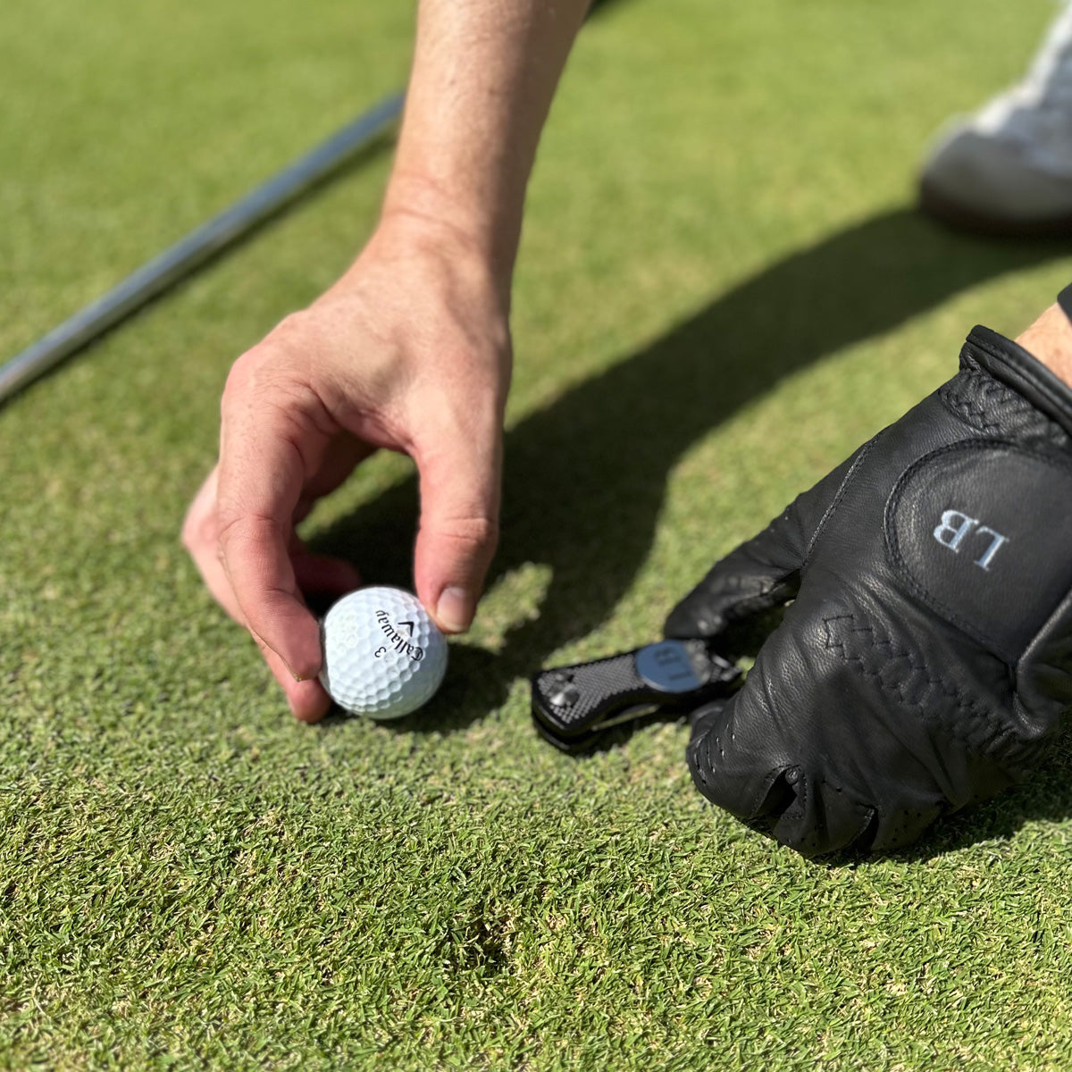 Personalised Golf Glove Gift Set