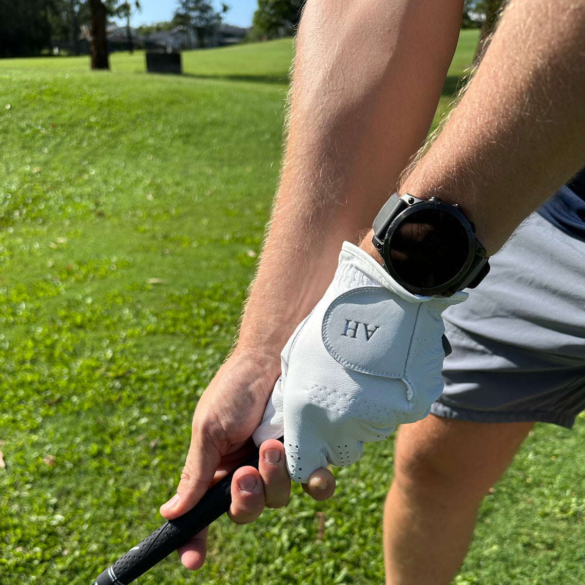 Personalised Golf Glove Gift Set