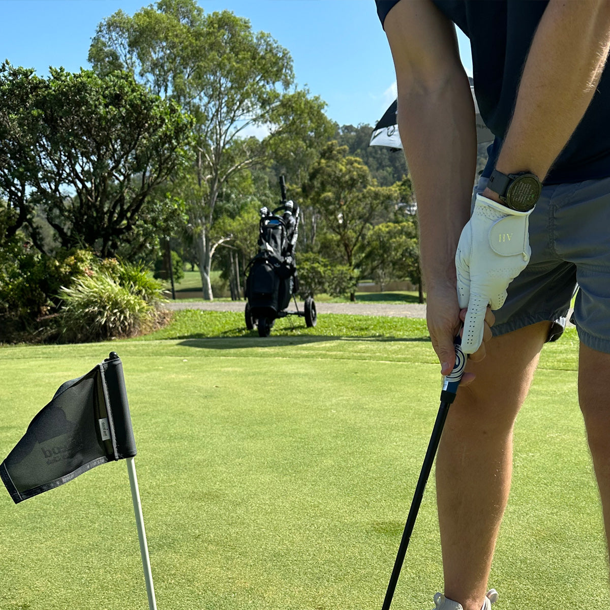 Personalised Golf Glove Gift Set