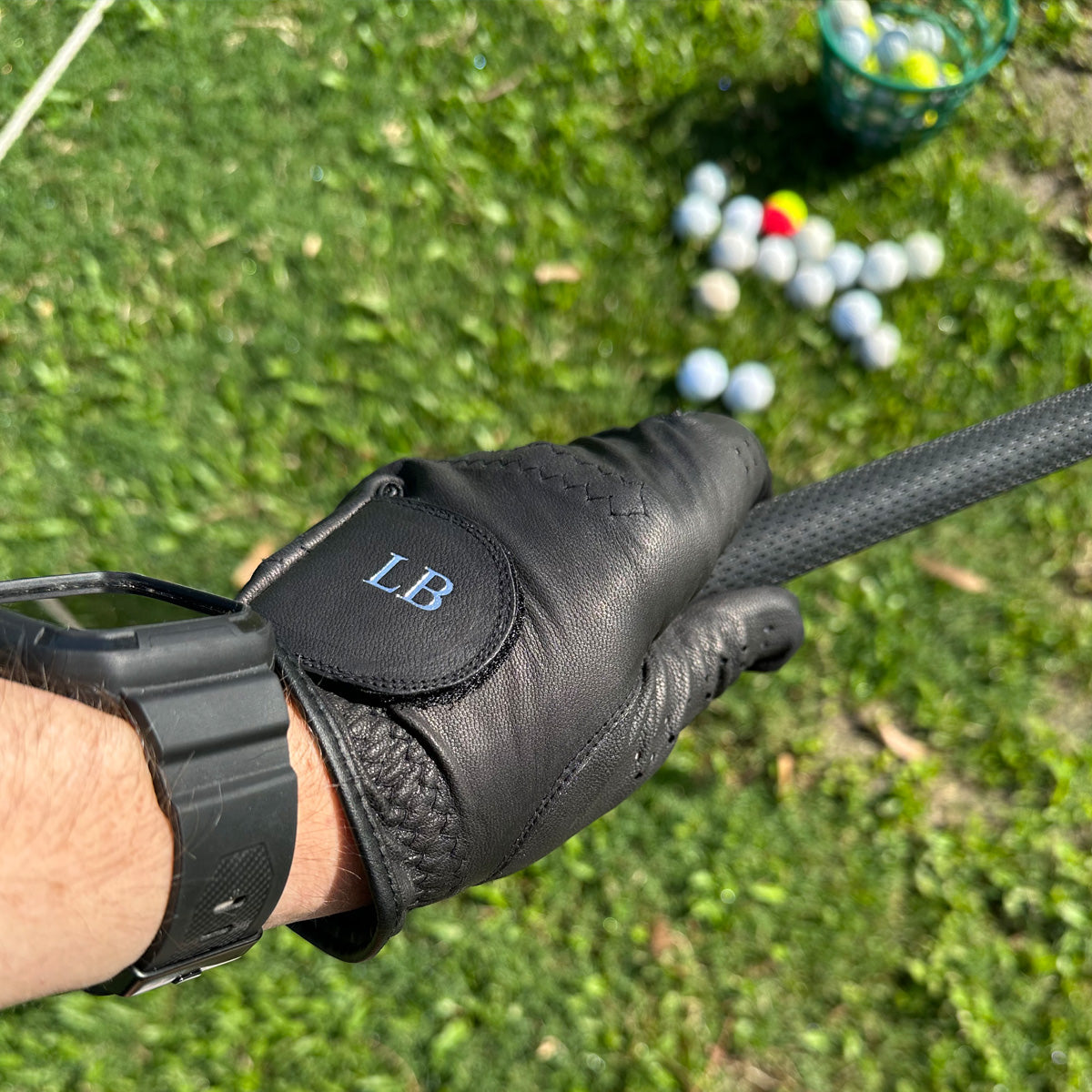 Personalised Golf Glove Gift Set