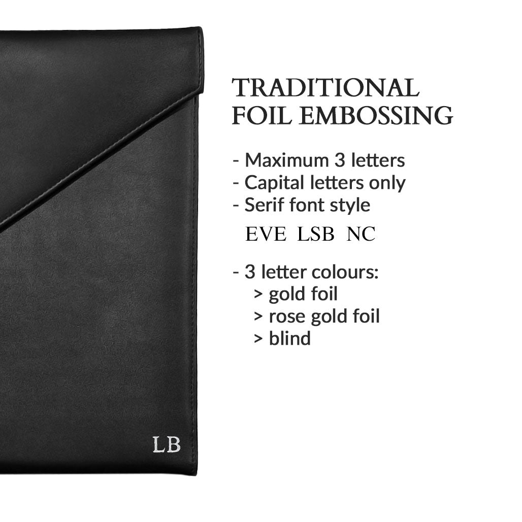 Laptop Sleeve Vegan Leather