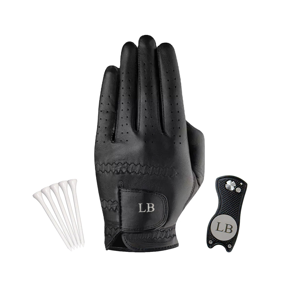 Personalised Golf Glove Gift Set