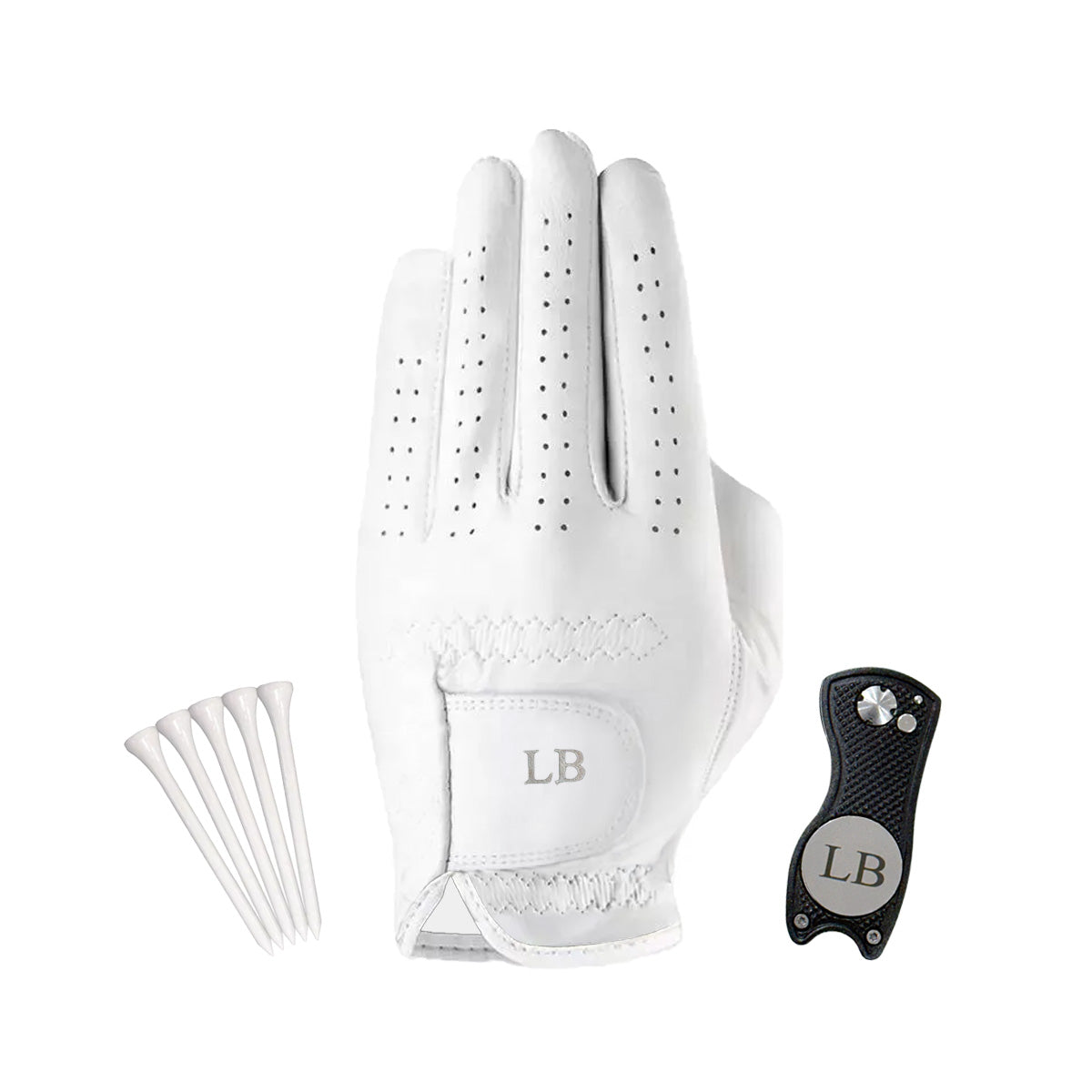 Personalised Golf Glove Gift Set