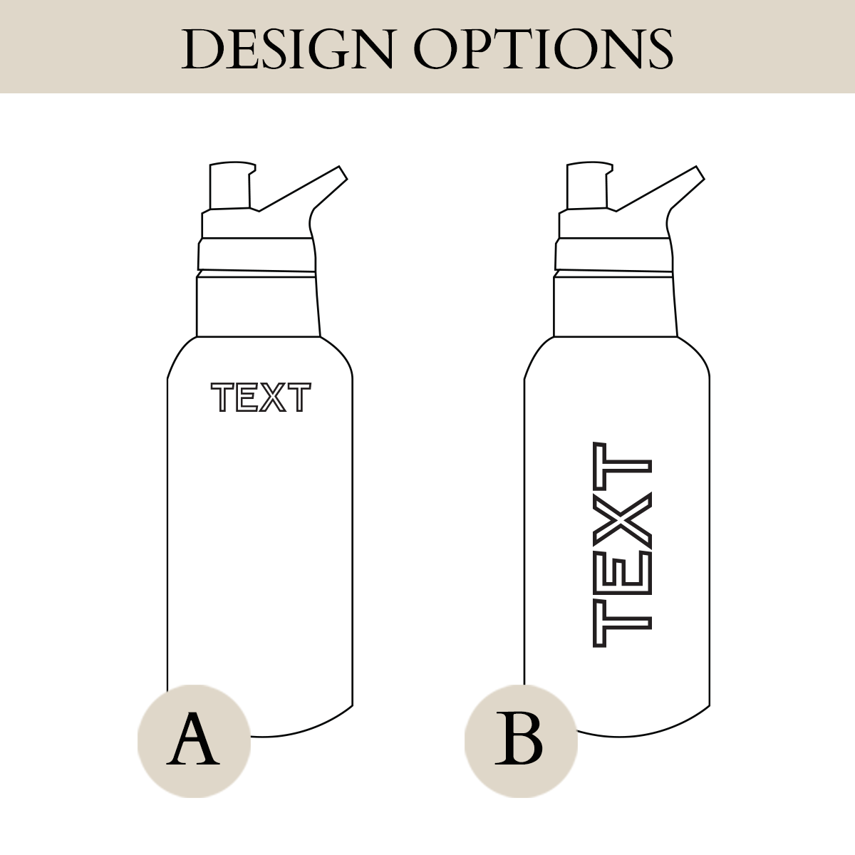 Drink Bottle Personalised 350mL