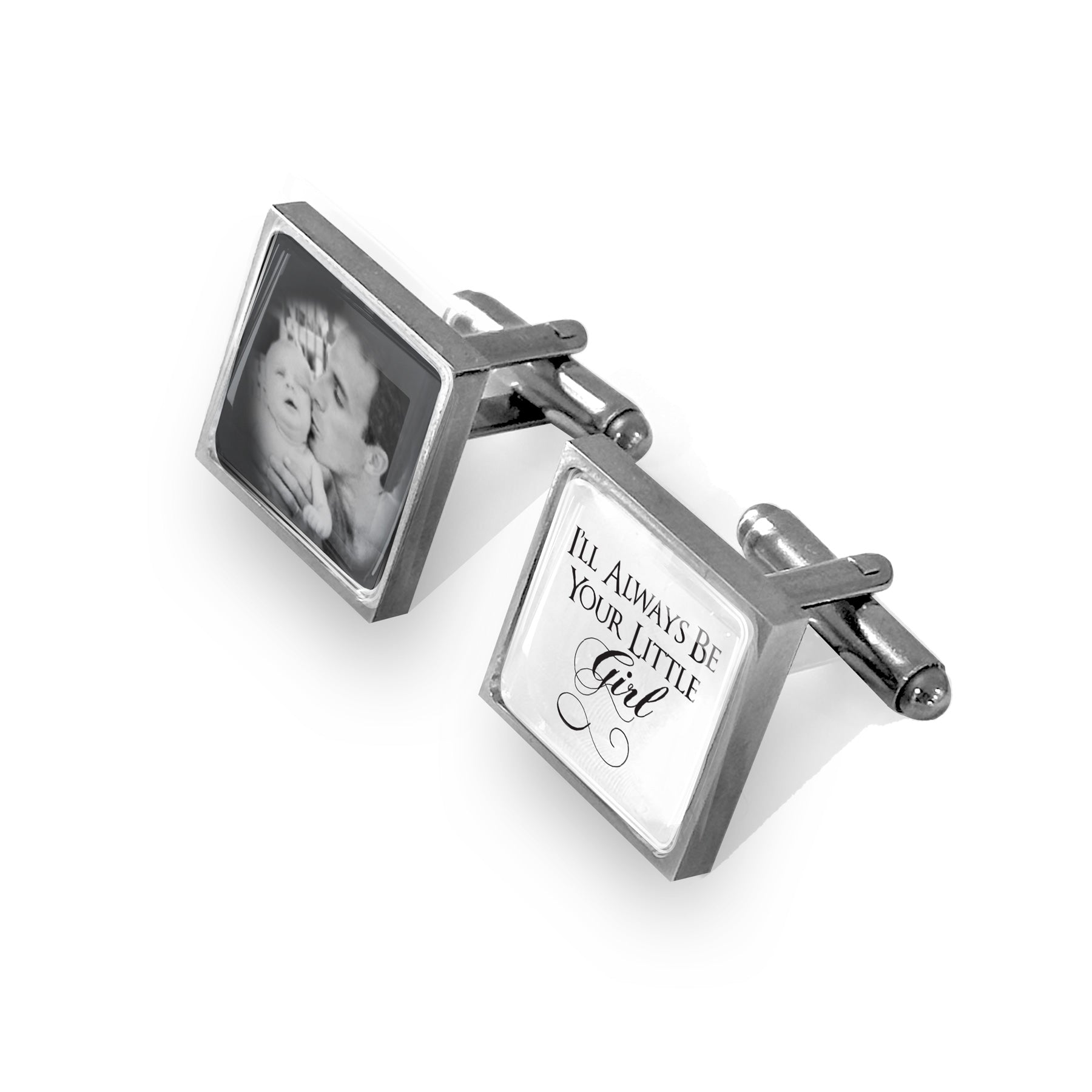 Father of the Bride photo cufflinks