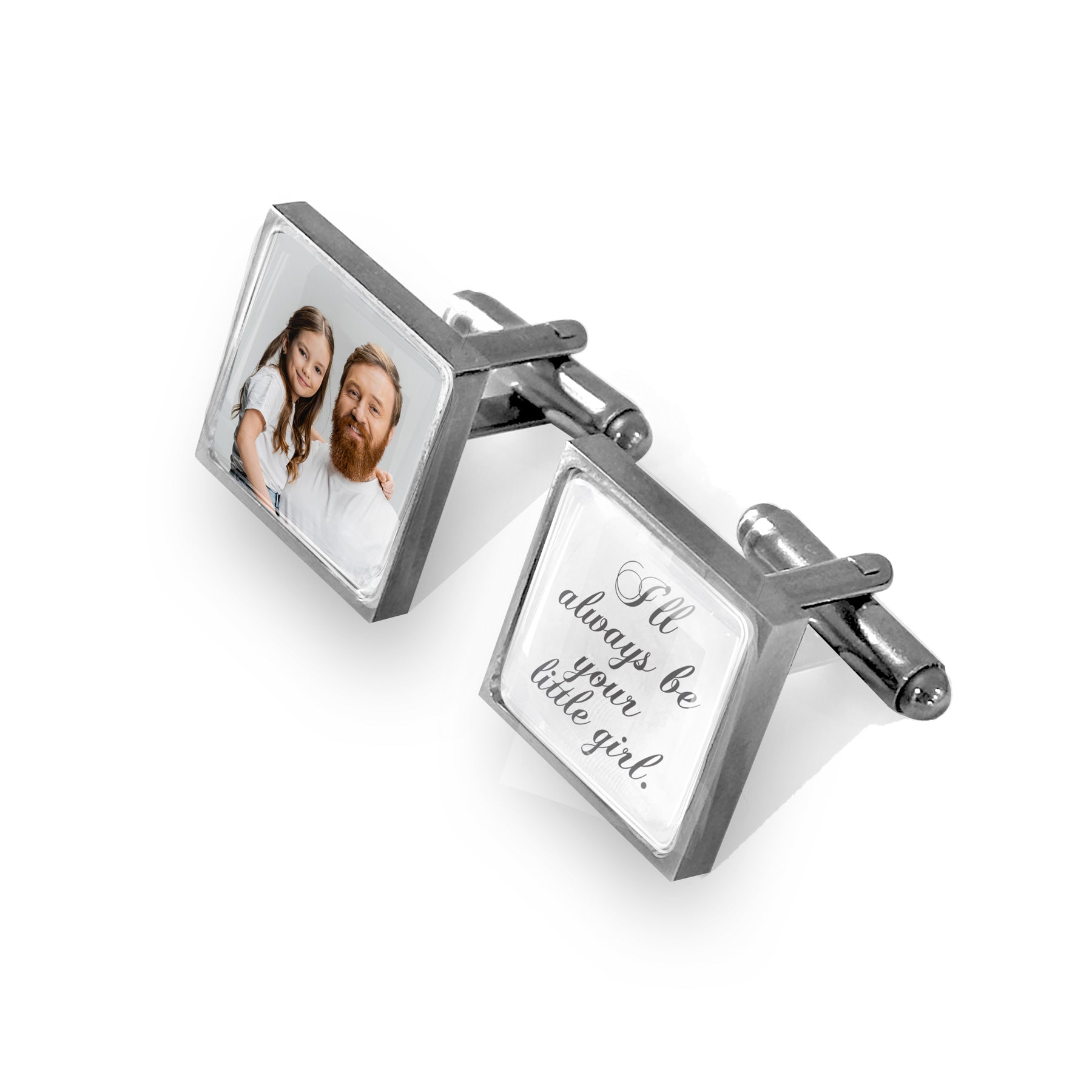 Father of the Bride Photo Wedding Cufflinks