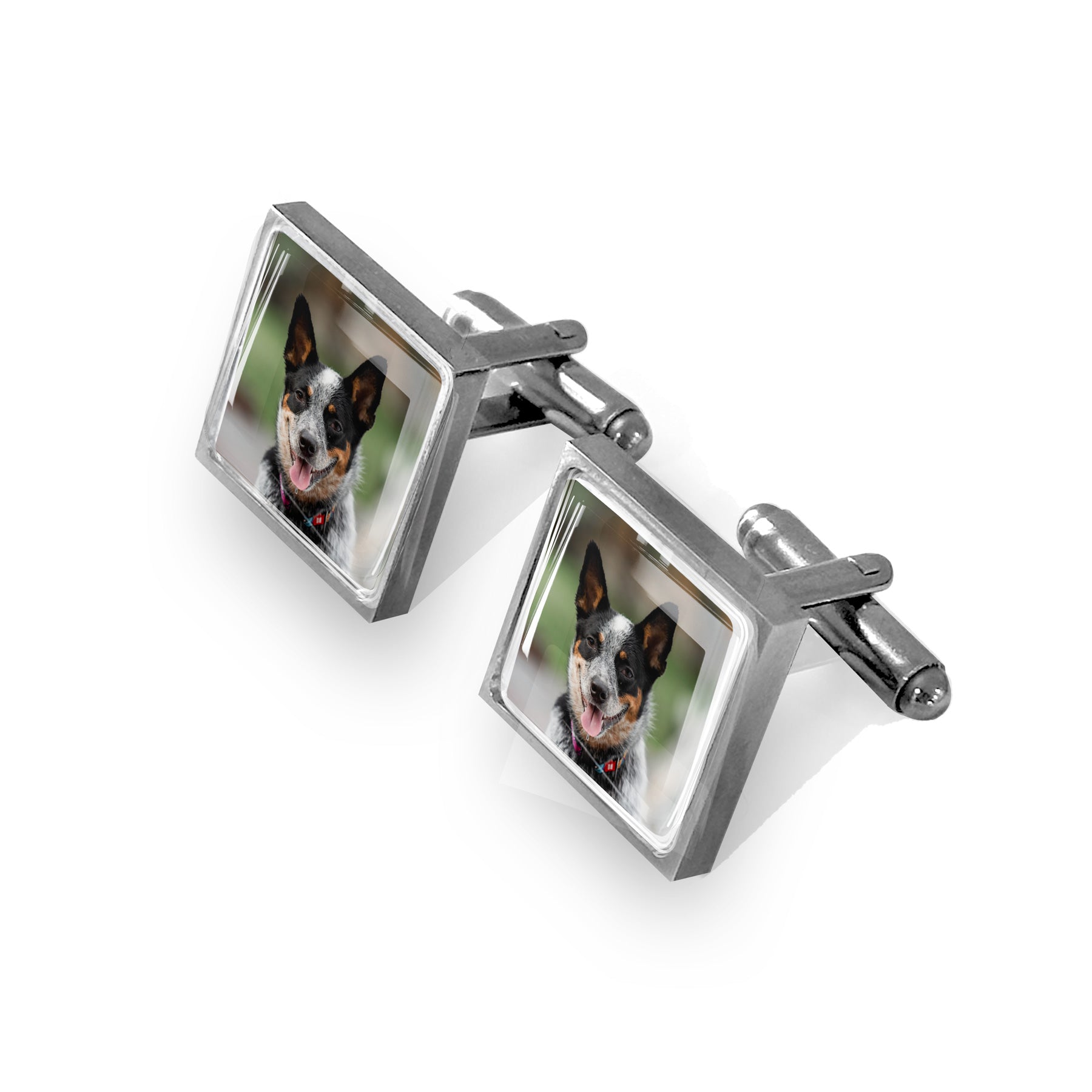 Custom photo pet cufflinks