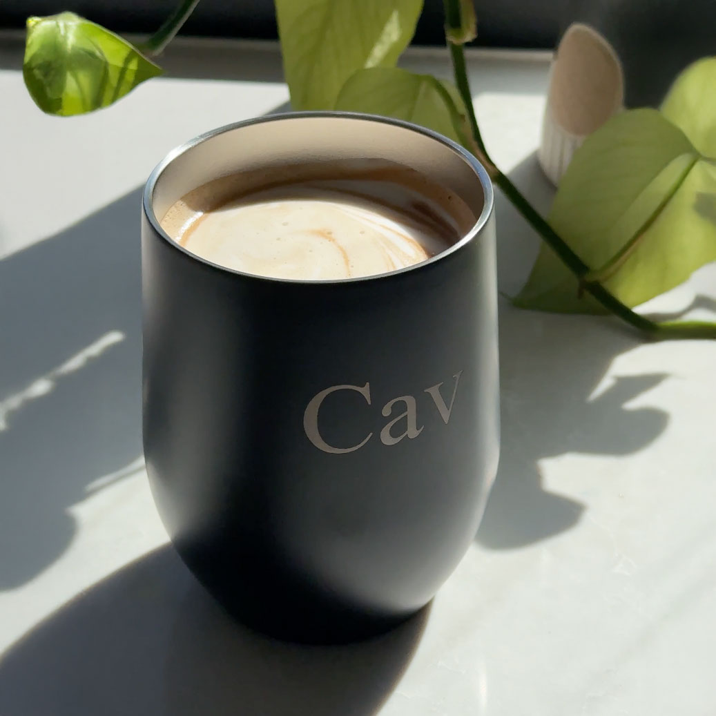 Engraved Whiskey Glass & Coffee cup Gift Set - Personalised