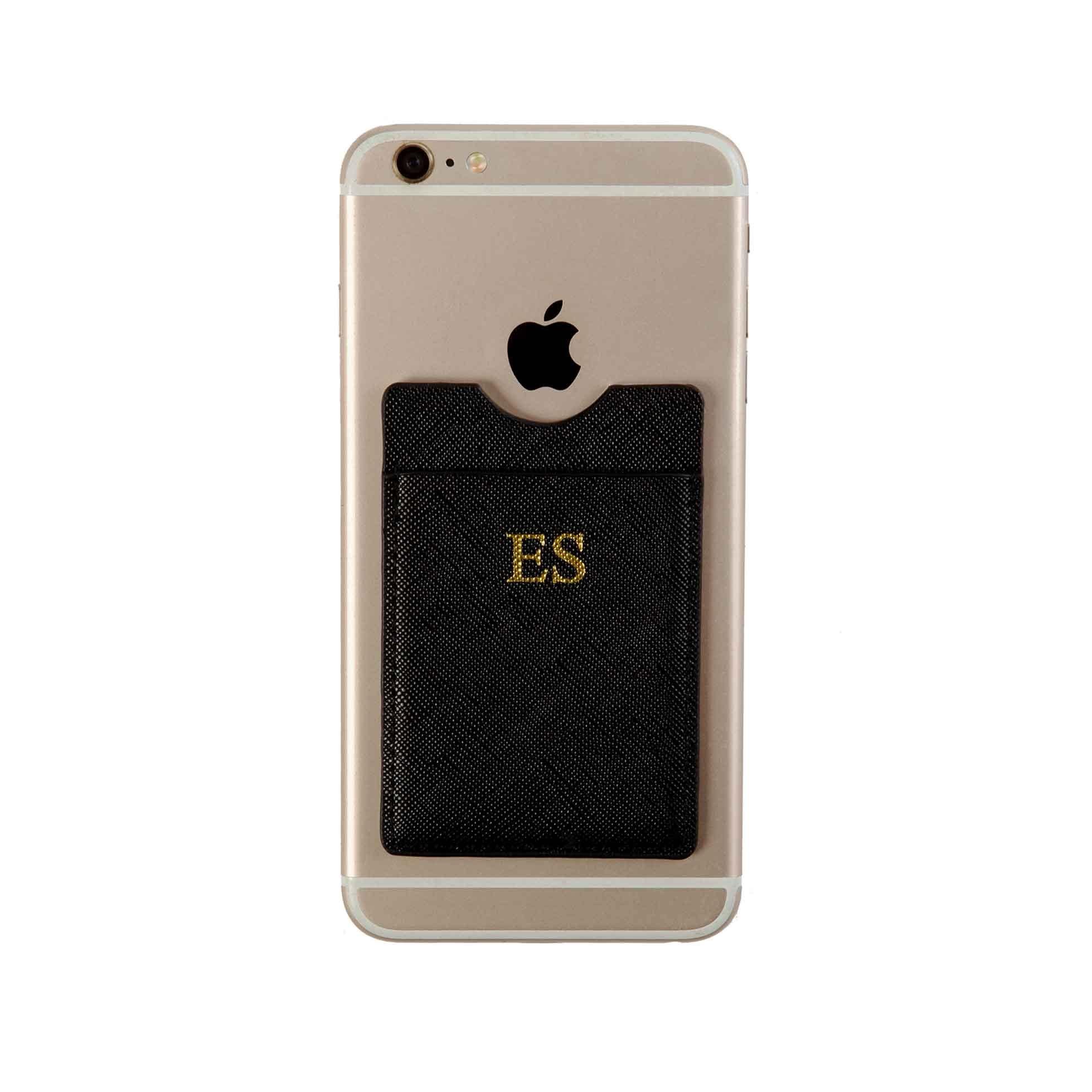 Black Phone Card Holder - Alexa Lane