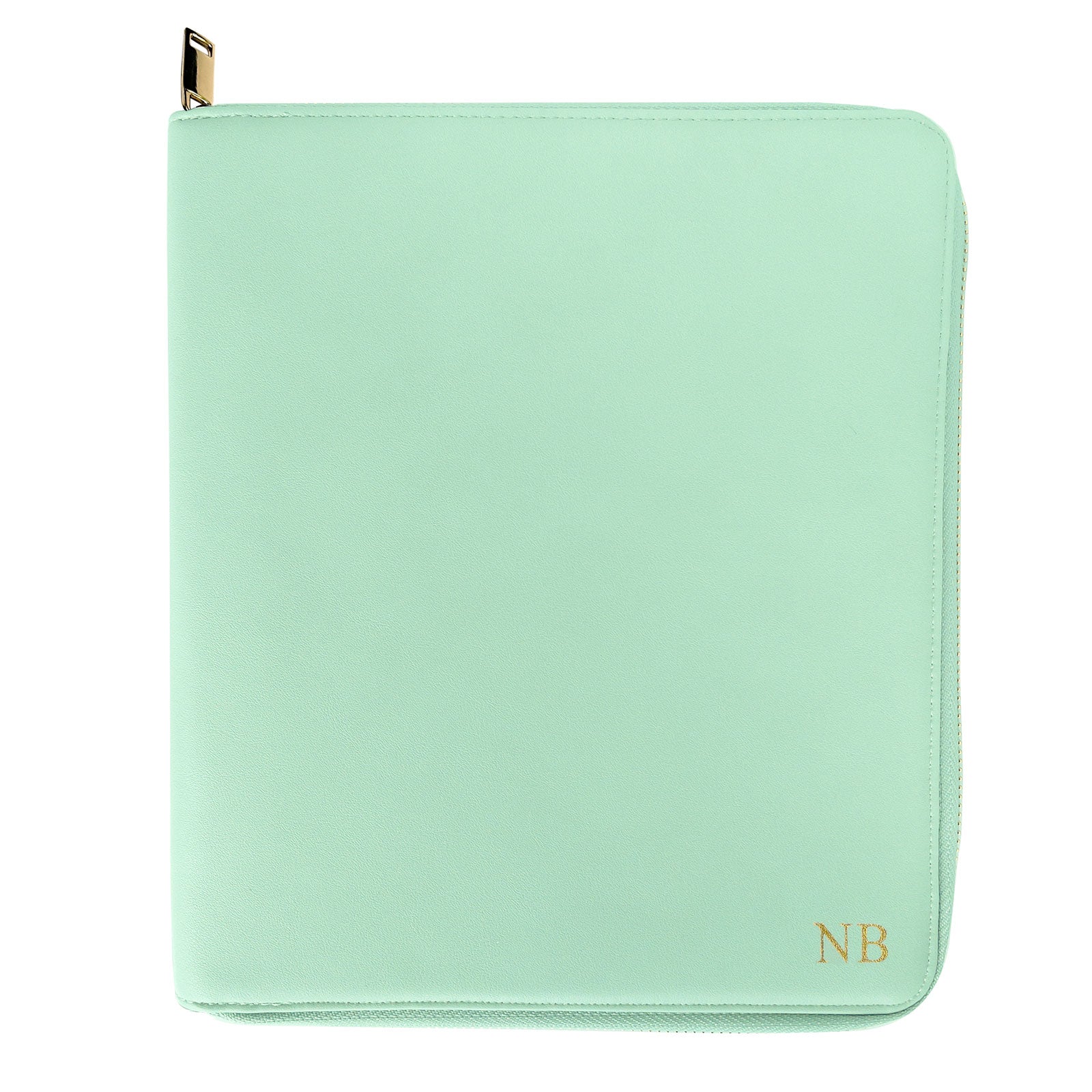 A5 Vegan Leather Mint Compendium