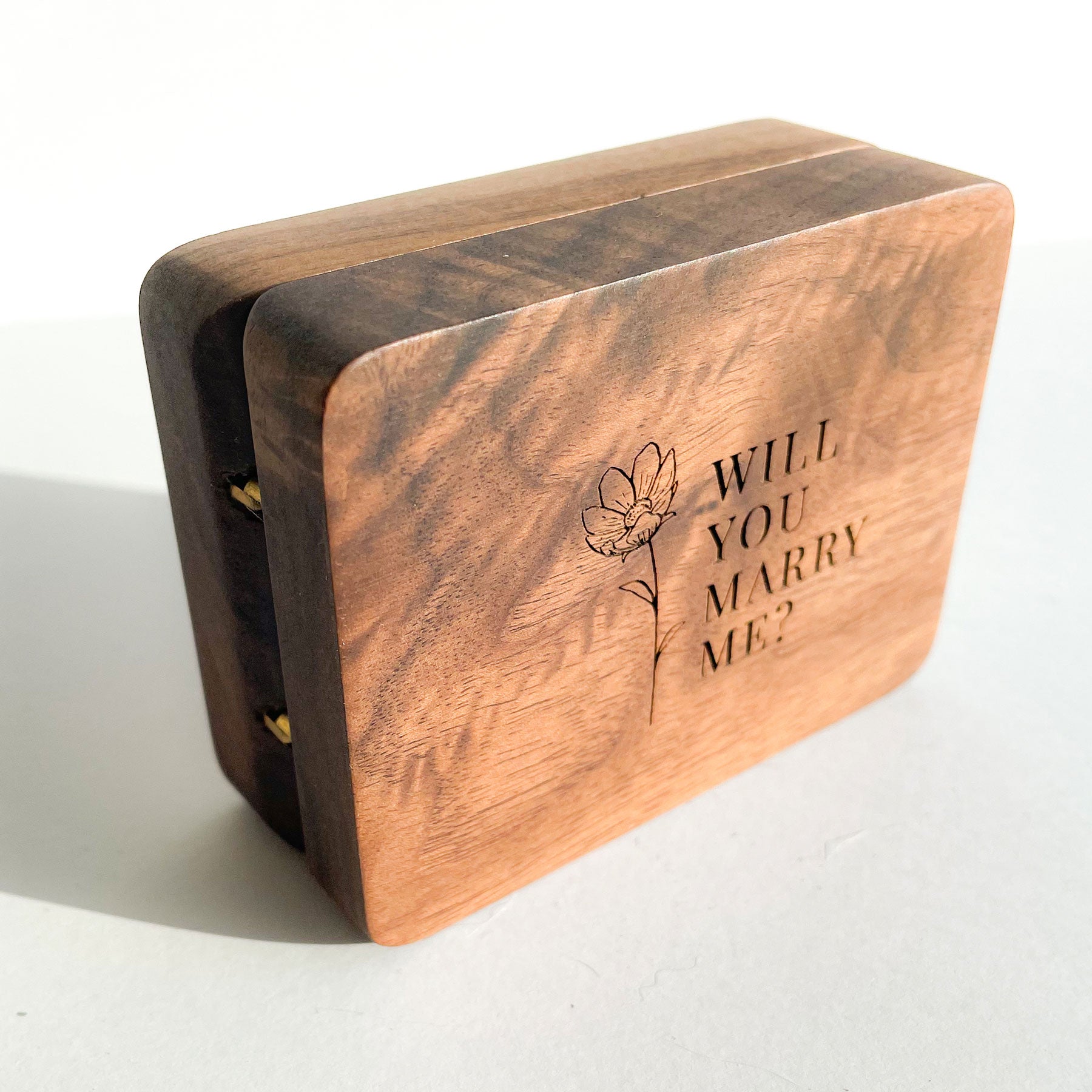 Personalised Engagement Ring Box
