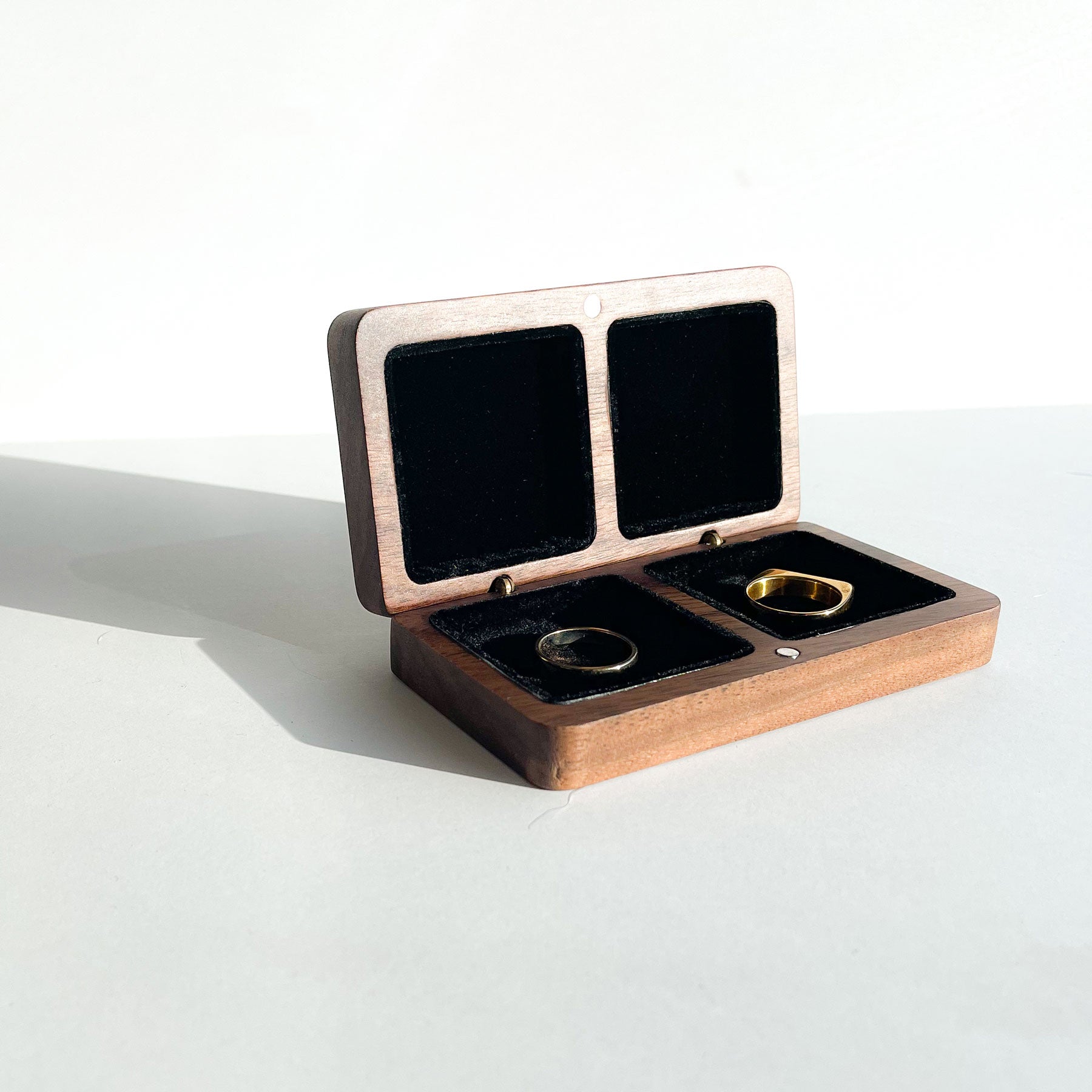 Personalised Ring Box for two