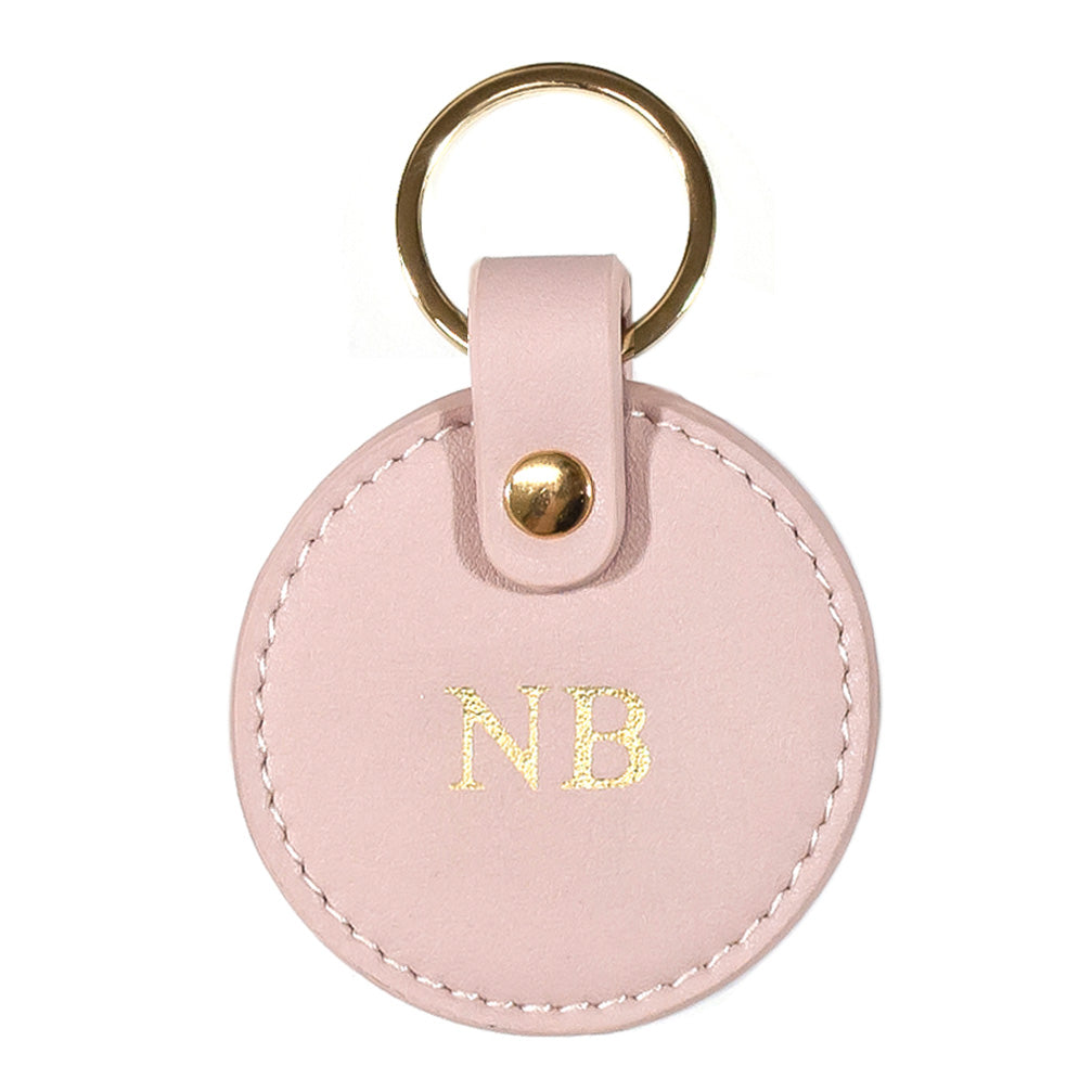 Vegan leather keyring