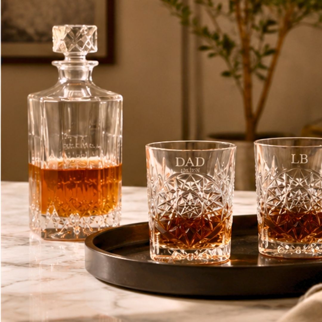 Personalised Whiskey Tumbler - Single