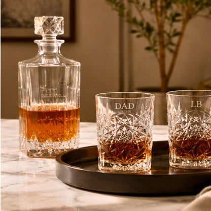 Personalised Whiskey Tumbler - Single