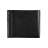 Black leather wallet with monogram - Alexa Lane
