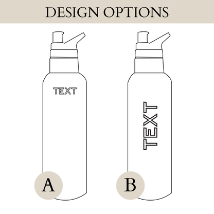 Drink Bottle Personalised 750mL