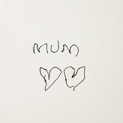 Personalised Child’s Drawing Compact Mirror - Custom Engraved Silver Mirror with Handwriting - Alexa Lane