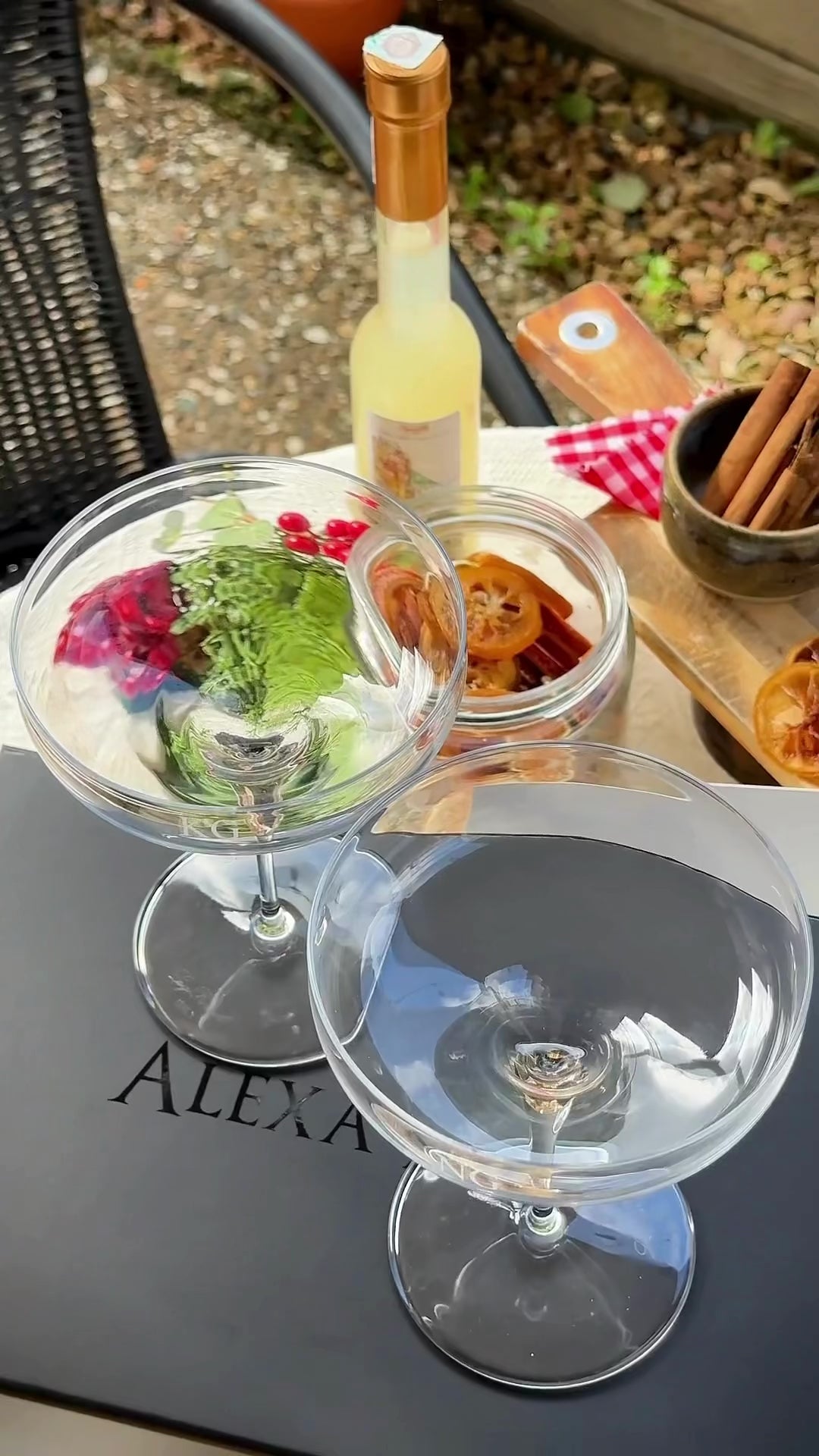 Personalised Martini Glass - Set of 2