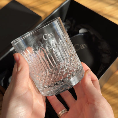 Engraved Whiskey Glass & Coffee cup Gift Set - Personalised