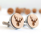 Stag cufflinks - Alexa Lane