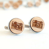 Camera cufflinks - Alexa Lane