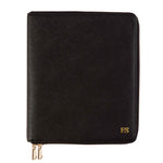 Black Zippered Compendium - Alexa Lane