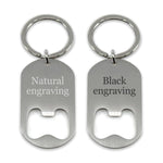 Father of the Bride Personalised Bottle Opener Keyring - Alexa Lane