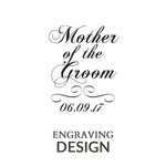 Mother of the Groom engraved bracelet - Alexa Lane