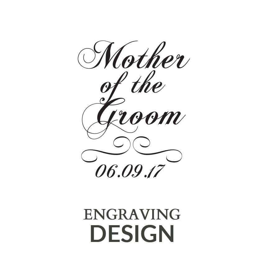 Mother of the Groom engraved bracelet - Alexa Lane