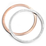 Personalised Engraved Bangle - Alexa Lane