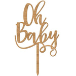 Cake Topper Oh Baby Bamboo - Alexa Lane