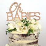 Cake Topper Oh Baby Baby Shower - Alexa Lane