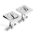 Personalised engraved Initial cufflinks - Alexa Lane