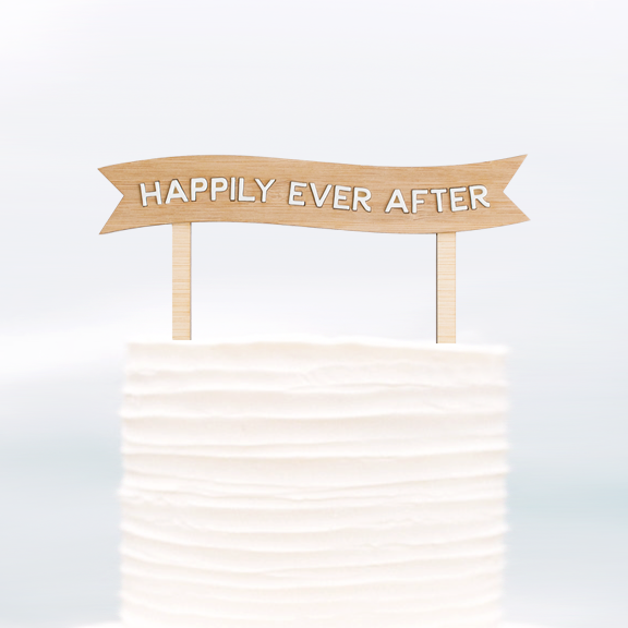 Cake Topper Happily Ever After - Alexa Lane