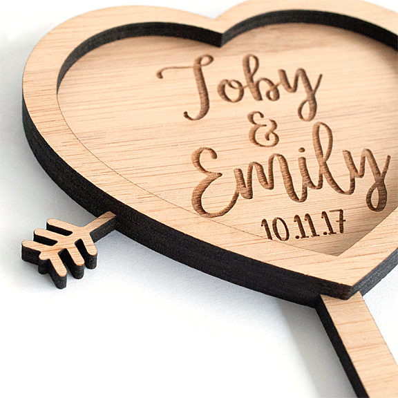 Cake Topper Wedding Bride and Groom - Alexa Lane