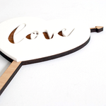 Cake Topper Love Heart Arrow - Alexa Lane