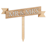 Personalised Cake Topper Mr and Mrs - Alexa Lane