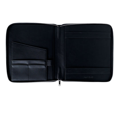 A5 Vegan Leather Black Compendium