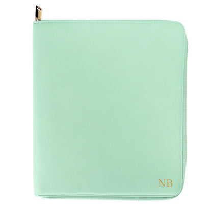 A5 Vegan Leather Mint Compendium