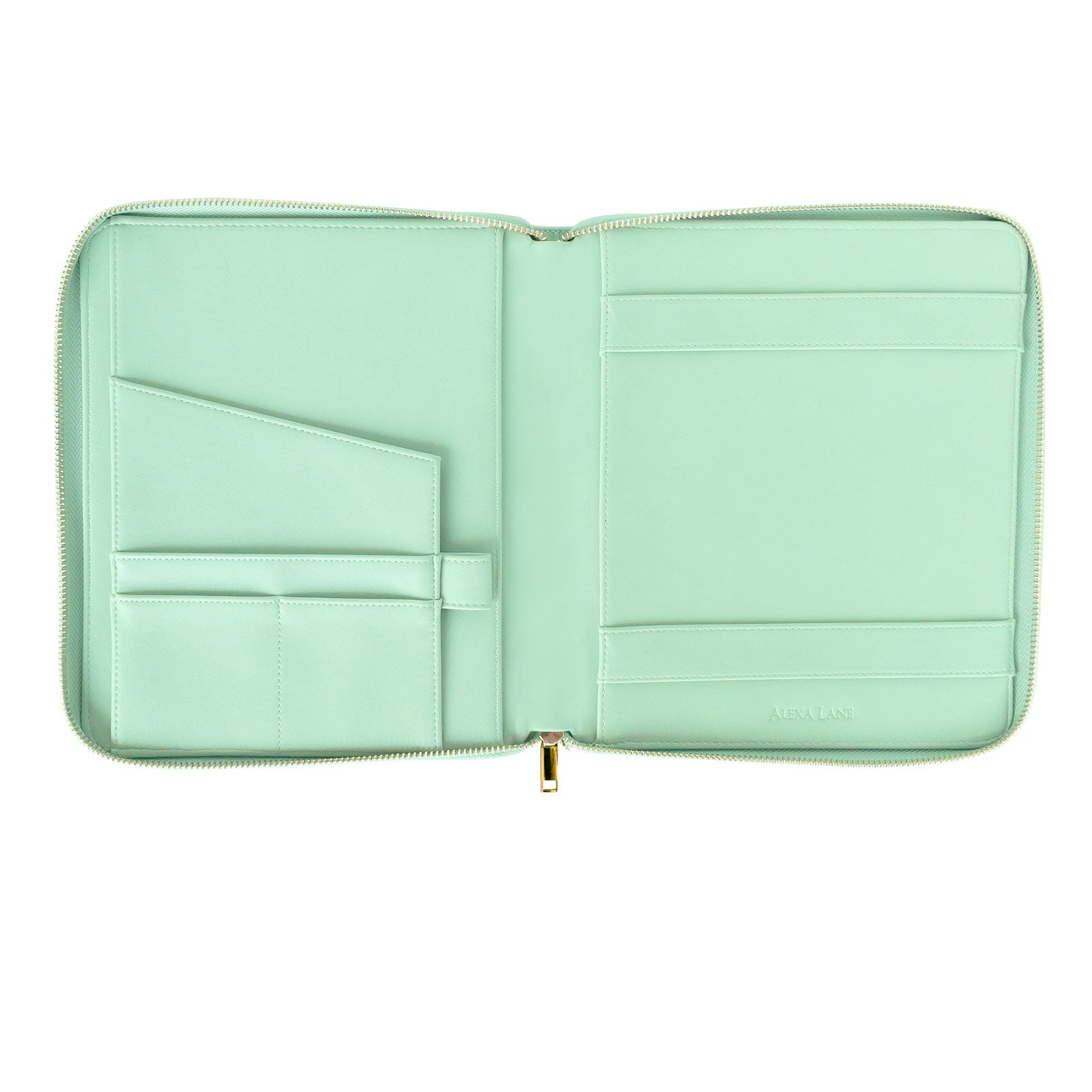 A5 Vegan Leather Mint Compendium