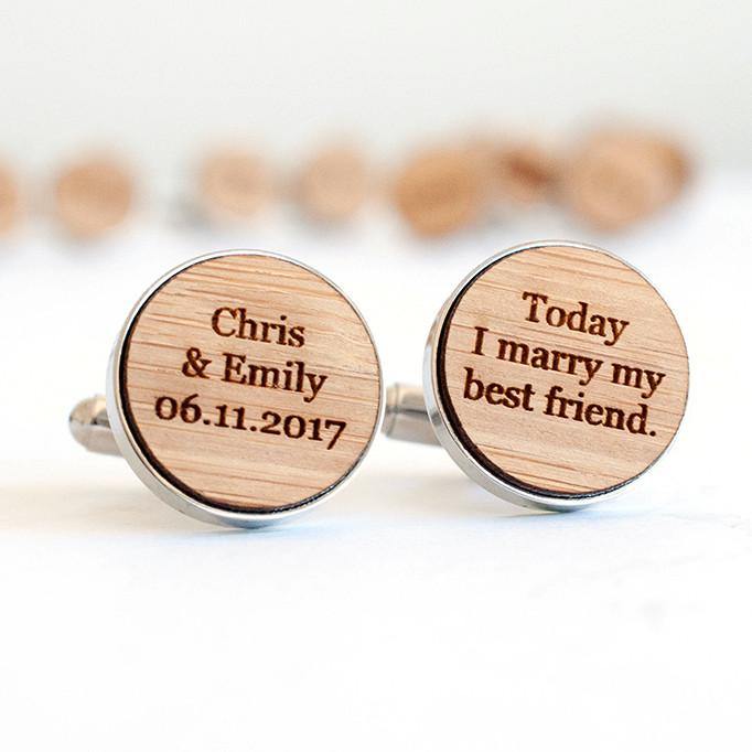 Groom cufflinks - Alexa Lane