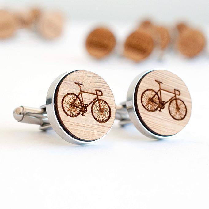 Bicycle cufflinks - Alexa Lane