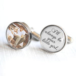 Father of the Bride Wedding Cufflinks - Alexa Lane