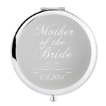 Mother of the Bride Compact Mirror with date - Alexa Lane