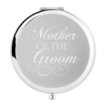 Engraved Compact Mirror Mother of the Groom - Alexa Lane